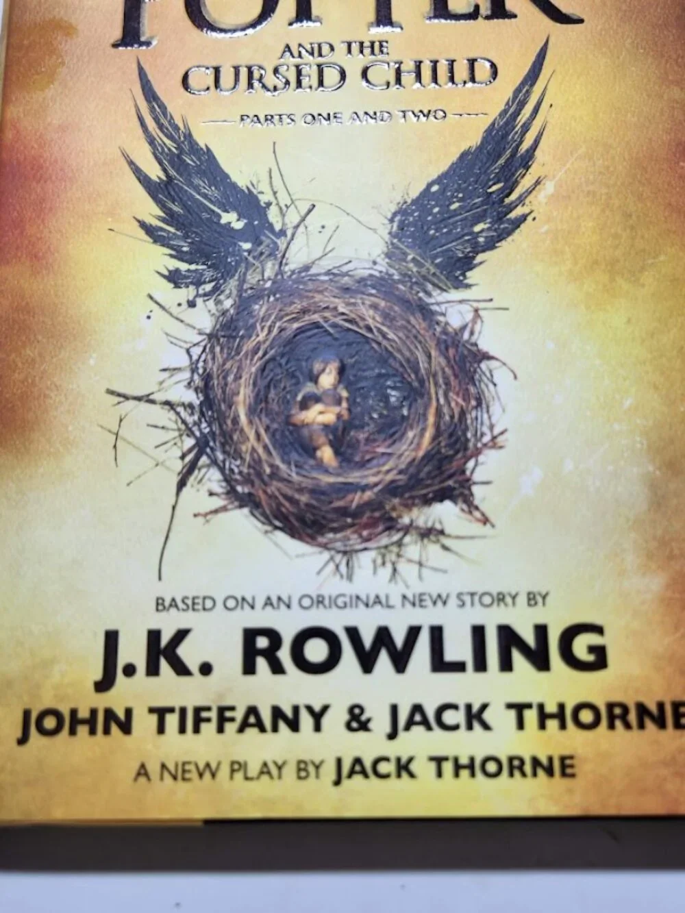 Harry Potter and the Cursed Child Parts 1 & 2 Book Special Rehearsal Edition Scr